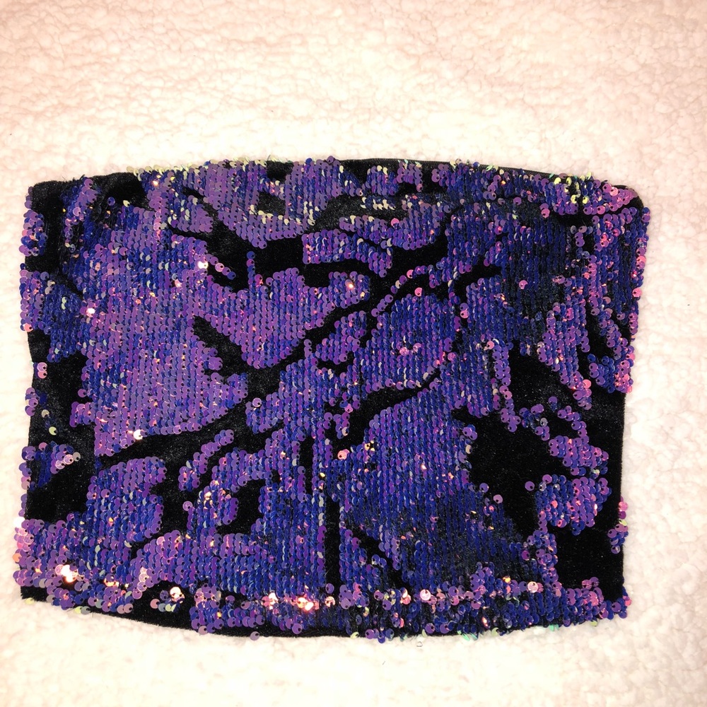 Urban Outfitters sequin tube top